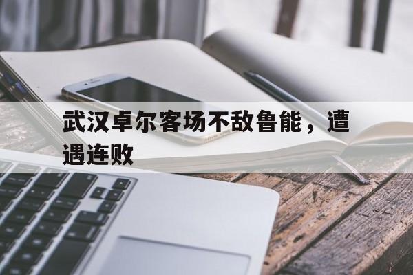 武汉卓尔客场不敌鲁能，遭遇连败